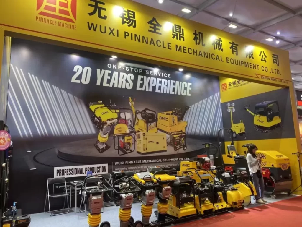 The 135th Canton Fair On-Site Introduction Of Plate Compactor