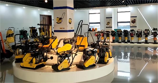 Plate Compactor Tamping Rammer Exhibition Hall