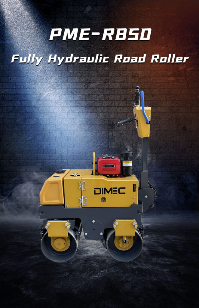 PME-R850 Walk-behind Two-Roller Fully Hydraulic Compactor Machine Vibratory Road Roller